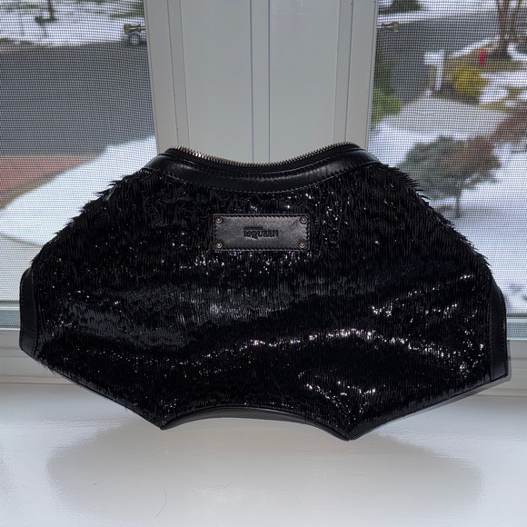 Black Shiny Clutch